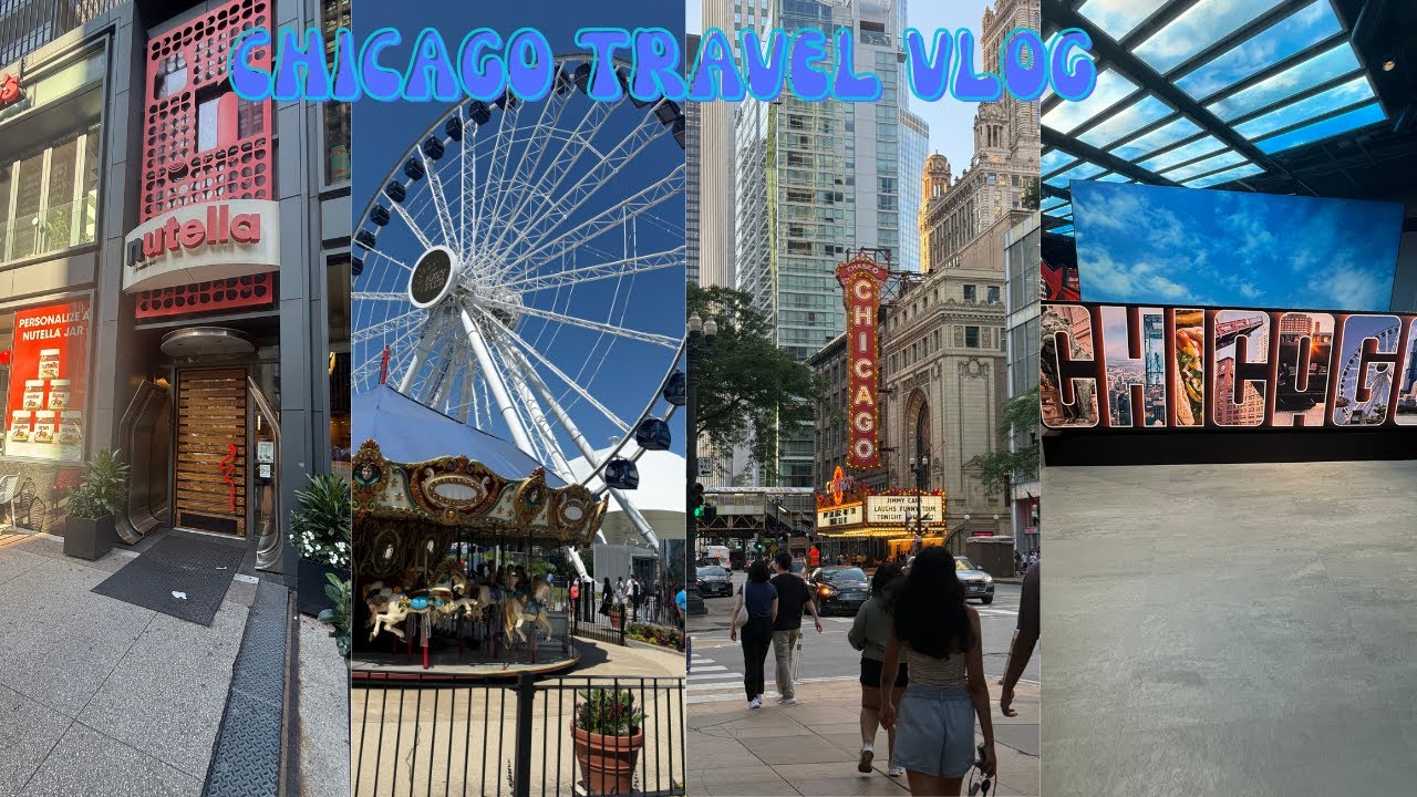 Chicago Weekend Vlog: Skydeck, FlyOver & Shopping in my favorite City!