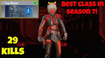 THIS IS WHY *TRAP MASTER* IS THE BEST CLASS IN THIS SEASON!🤯 + INTENSE LONG FIGHT!🔥 | SOLO VS SQUADS