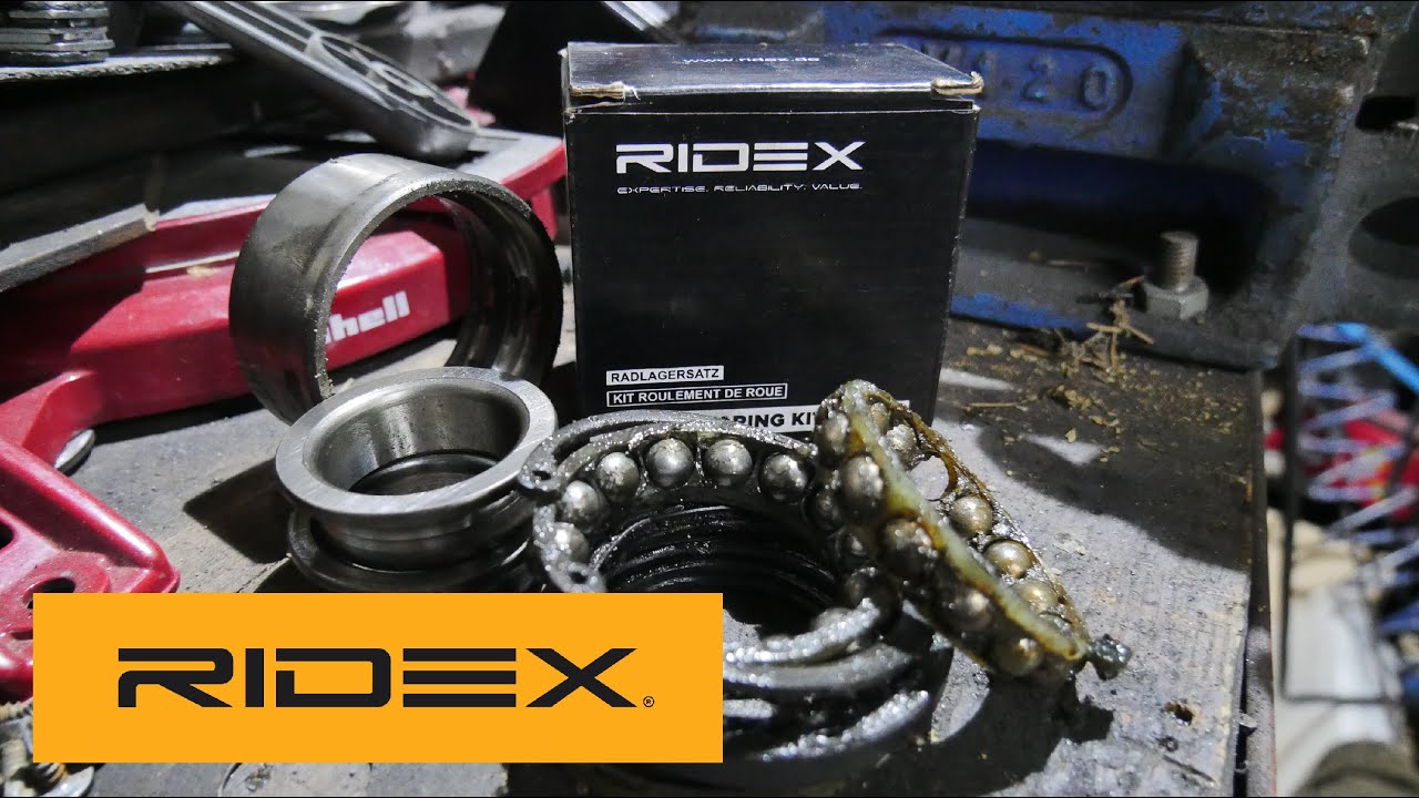Nézzük milyen? RIDEX kerékcsapágy csere a Suzukiba