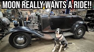 Installing The Super Rare Hopped Up Flathead Into The 1932 Ford Roadster