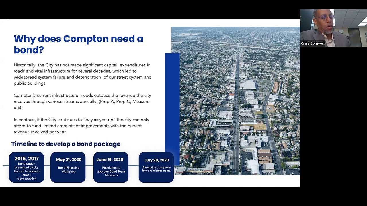 Bond Presentation featuring Mayor Aja Brown and City Manager Craig Cornwell.