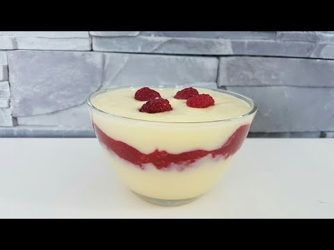 Video: Vanillepudding Mit Erdbeeren