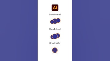 🎨 Master Draw Modes in Adobe Illustrator 2025 | Draw Normal, Inside & Behind Explained