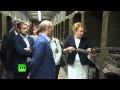 Владимир Путин и Сильвио Берлускони спустились в подвалы «Массандры»