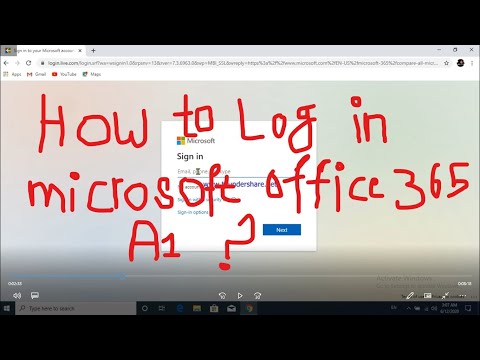 how to login microsoft office 365 a1 for free ? | free for universities  | Easy-Teach Official.