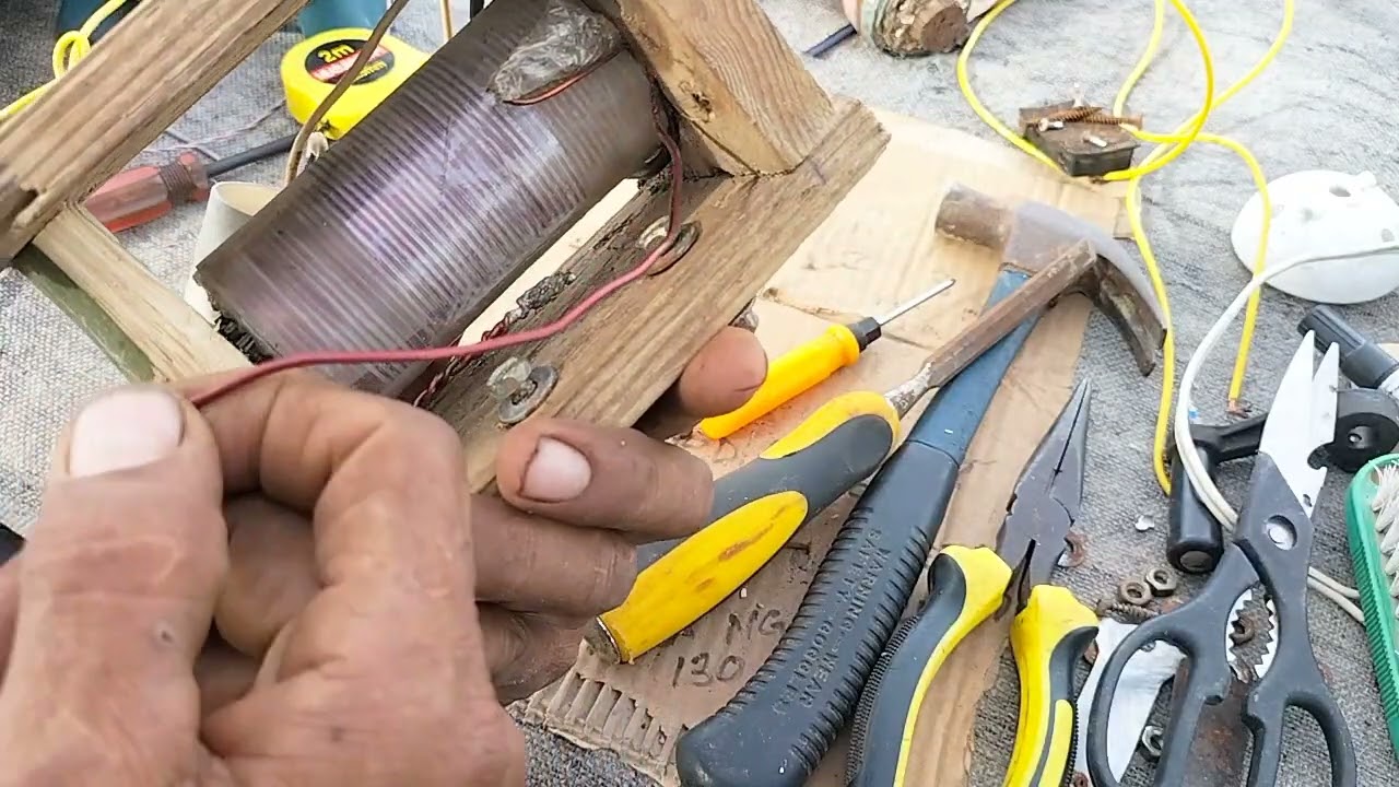 Part 2  ginaya sa sinaunang aparato malakas kaya ang output volts nya