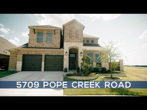 5709 Pope Creek Road, Fort Worth, TX home video tour