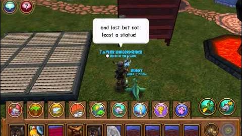 Wizard101- How To Make Statues Float