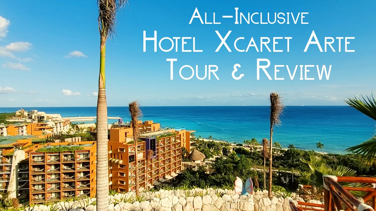 AllInclusive Hotel Xcaret Arte Tour & Review! Arrival, Room, Grounds, Pools, Parks