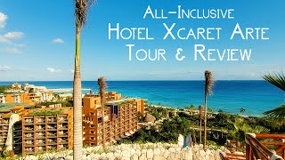 All-Inclusive Hotel Xcaret Arte Tour & Review! Arrival, Room, Grounds, Pools, Parks & Restaurants!