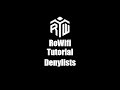 RoWifi Tutorial | Denylists