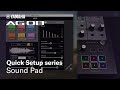 Yamaha AG08 Quick Setup series #2: Souond Pad