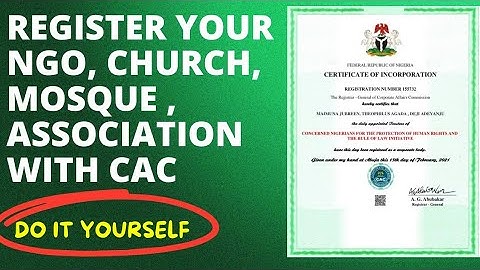 How to Register an Incorporated Trustee (NGO, Church, Mosque, Association) with CAC in 2025// CAC