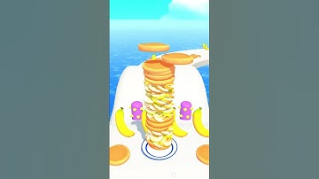 Pancake Run X -- level 177 #shorts