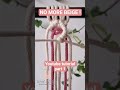 Add colour to your project ! Youtube tutorial part 1 #macrame #diy #knot