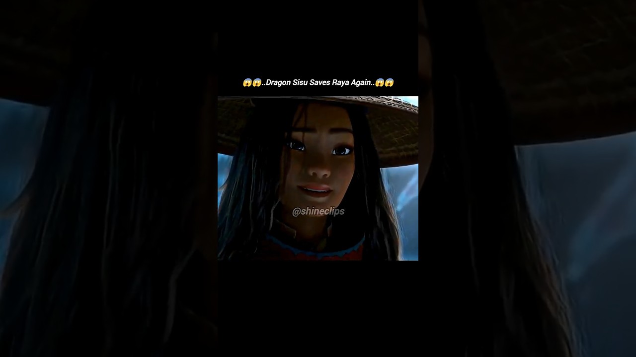 Sisu Saves Raya.. The best Animation scene Of all Time. 