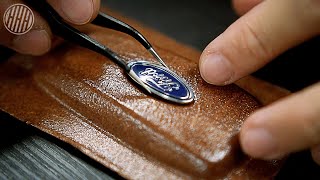 Only honest people can have this leather car key case