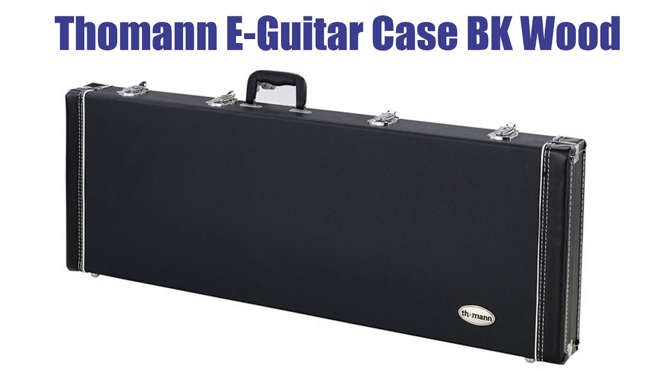 Кейс Thomann E-Guitar Case BK Wood