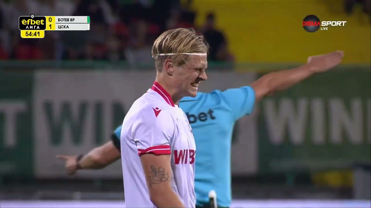 Представянето на Улаус Скаршем за ЦСКА през есента