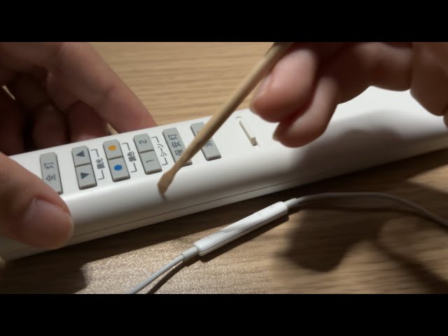 耳かきでひっかく音フェチ
