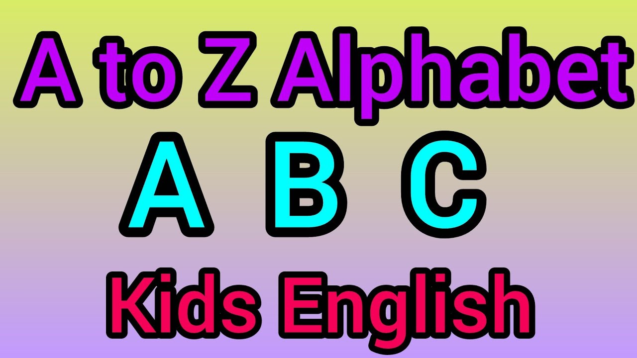 Learn Capital English Alphabet A–Z | ABCD for Kids | fazzutvs #kidslearning#kidseducation#learning