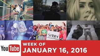 Top 10 Most Popular Songs - Week Of January 16, 2016 (YouTube)