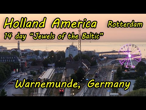Holland America Rotterdam Jewels of the Baltic "Warnemunde, Germany" Travel Vlog 2023