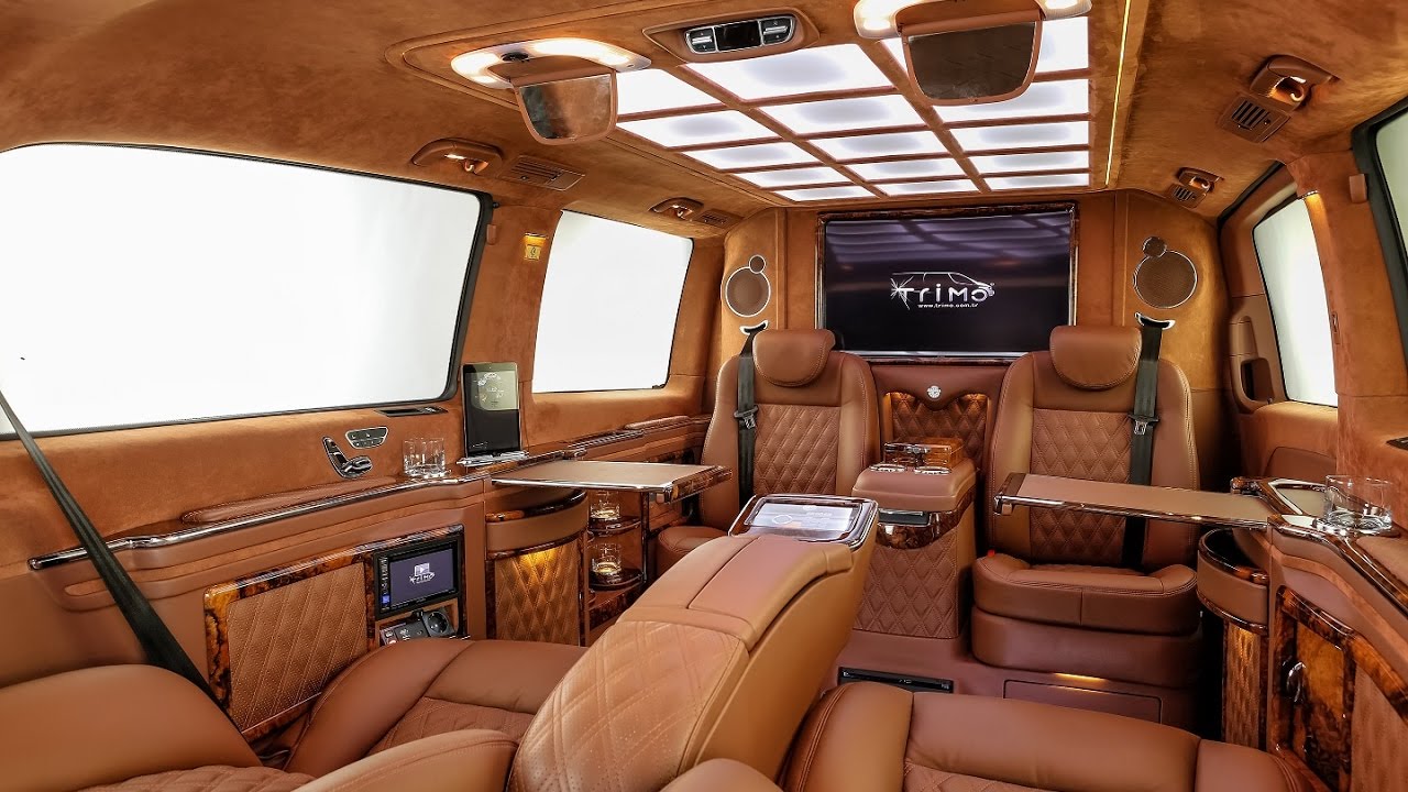 Mercedes-Benz Viano Fitted With Luxurious Custom Interior - GTspirit