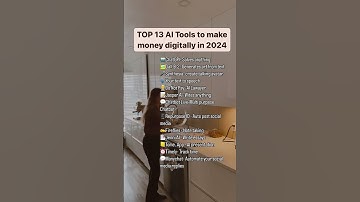AI tools to make money in 2024 #youtubeshorts #motivation #aitools #makemoneyonline