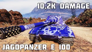Jagdpanzer E 100 • 10,2K DAMAGE 4 KILLS • World of Tanks