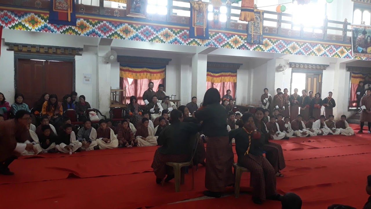 Musical chair dance(gongthung mss students) YouTube