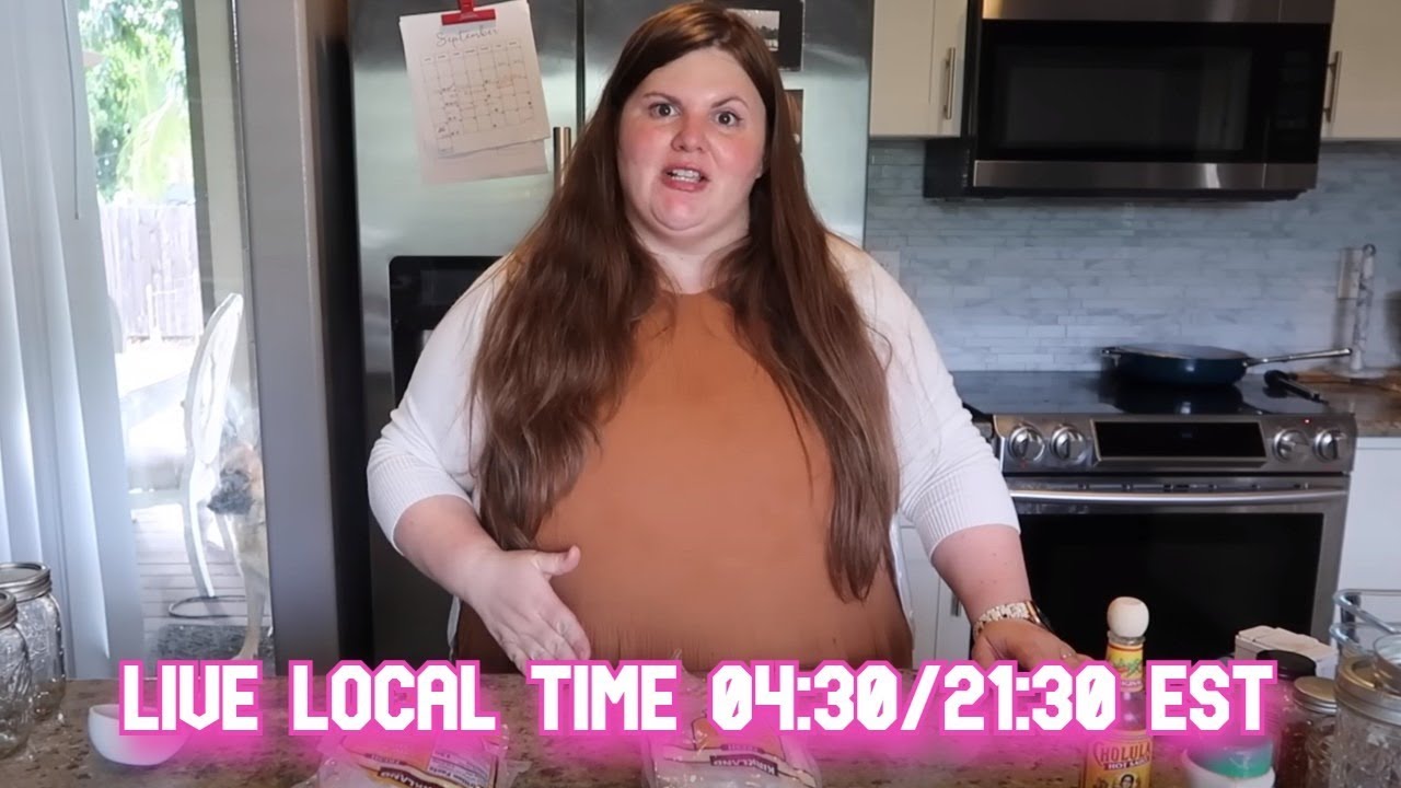 BodyBuilder Reacts LIVE - April Lauren Mill Prepping And Weight Gain