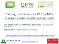 Thumbnail for episode Webinar 3: Activity data and remote sensing tools for REDD+ MRV