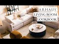 Arhaus living room lookbook