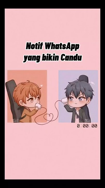 notifikasi wa lucu korea