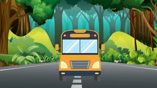 Wheels On The Bus Go Round And Round New Song-73 Nursery Rhymes Kids Songs Kids Comfort