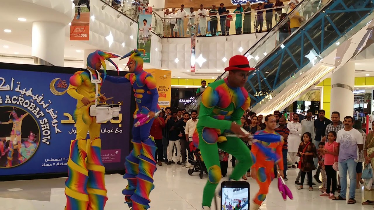 Acrobat Kids Show - Eid Al Adha Holidays - Oman Avenues Mall Muscat