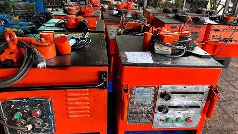 Máy uốn thép phi 25 Hàn Quốc cũ