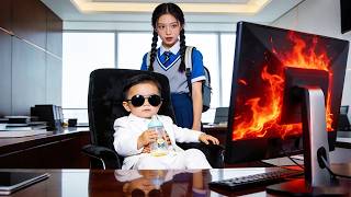 Download Lagu 5-Year-Old mixed-race kid is a genius hacker, drains deadbeat dad of $5M in 1 second! MP3