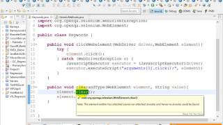 Selenium Videos - Generic methods Uploaded By Varshney Infotech - VIPL