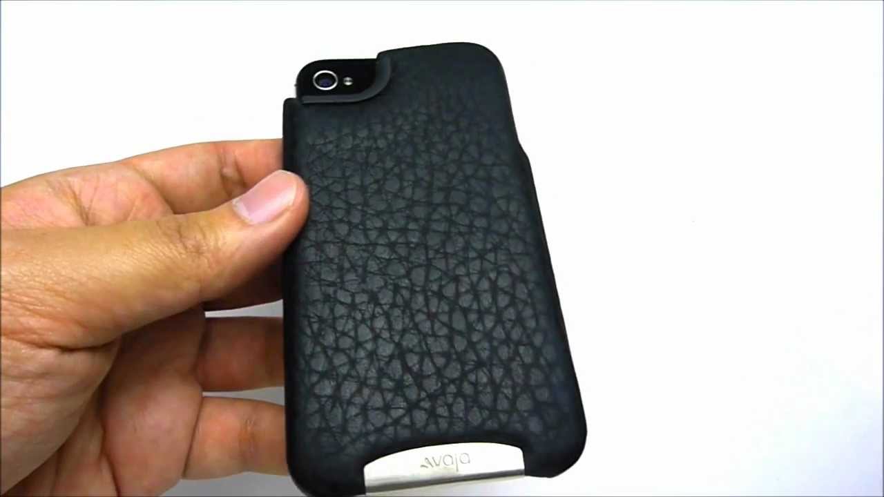 Vaja Leather Cases iVolusion Grip x iPhone 4S