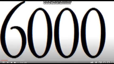 Challenge Countdown from 6400