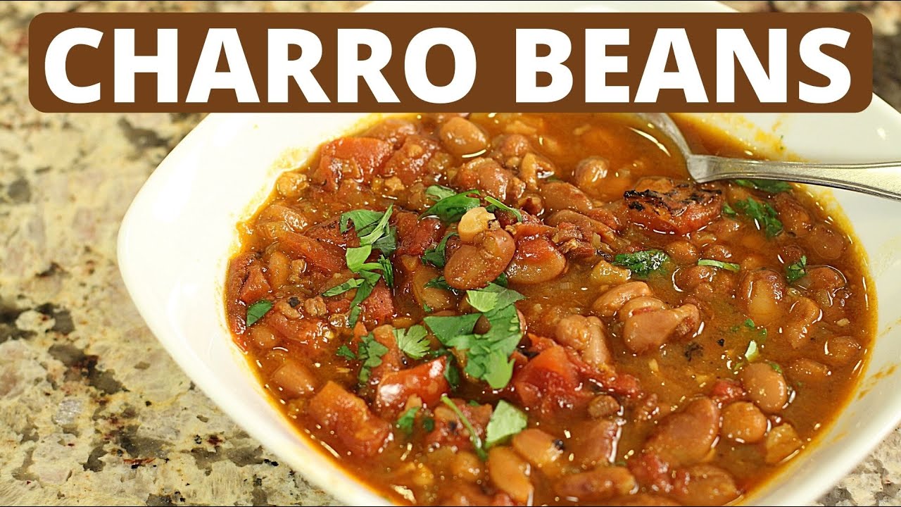 Instant Pot CHARRO BEANS   Easy Mexican Bean Soup