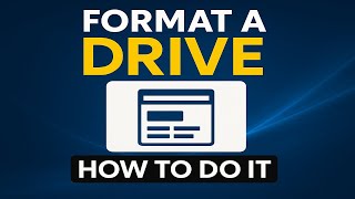 3 Easiest Ways to Format a Drive in Windows (Step-by-Step!)