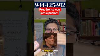 Prepárense con anticipación! #coar #perú #educación #examen #admision