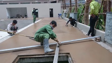 Intelligent Technology: Stamp Concrete steps - Bê tông áp khuôn