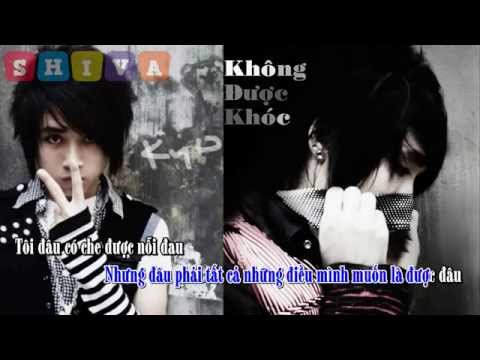 Video [ Karaoke ] Không Được Khóc - Kyo (Beat Chuẩn) - youtube