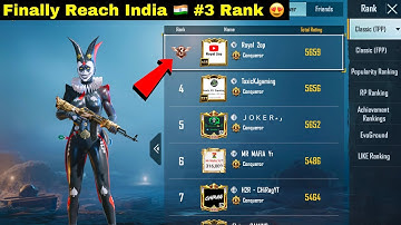 😍Finally I Reached Conqueror C3S8 | Conqueror Rank Push Tips&Tricks (Royal 2op)