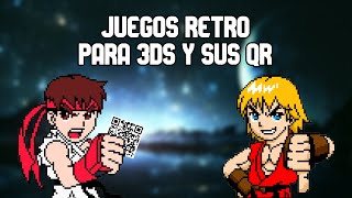 JUEGOS RETRO PARA NINTENDO 3DS Y SUS QR