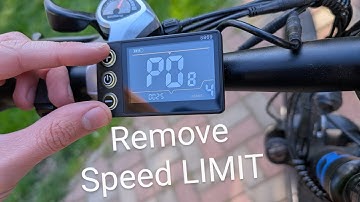 How to Remove Speed Limiter on Electric Bike - Unlocking Speed on eBike ( S869 S866 S865 )